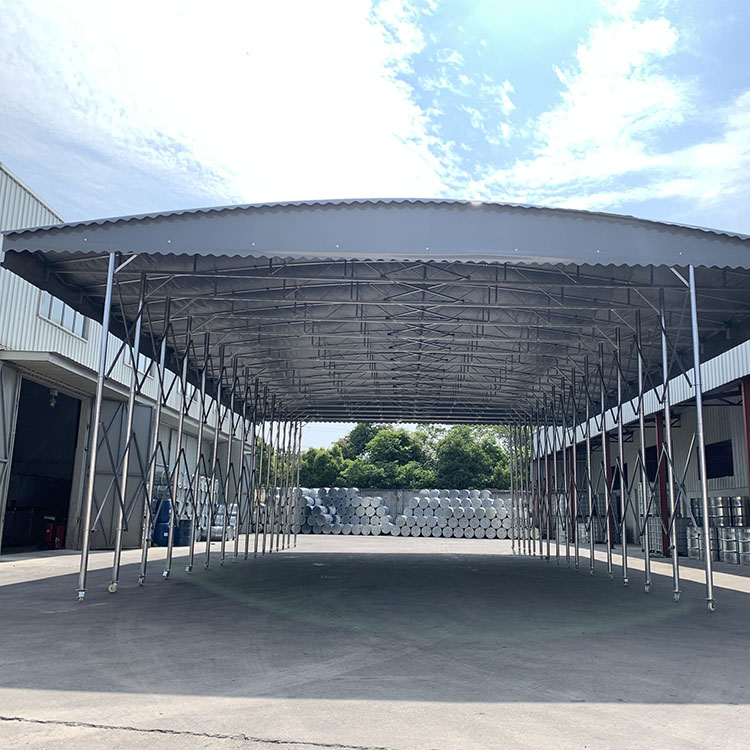 陆川县电动/移动推拉棚