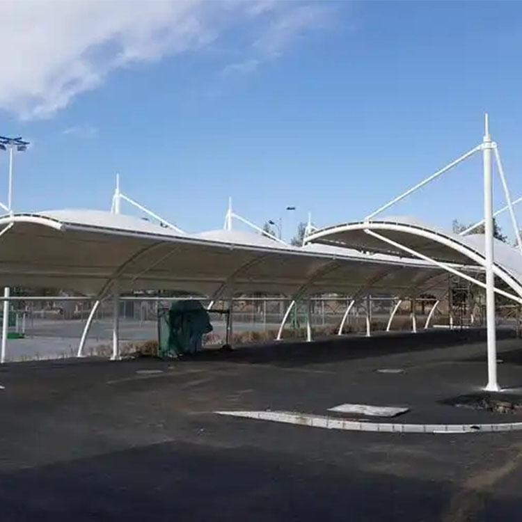 陆川县膜结构电动车棚