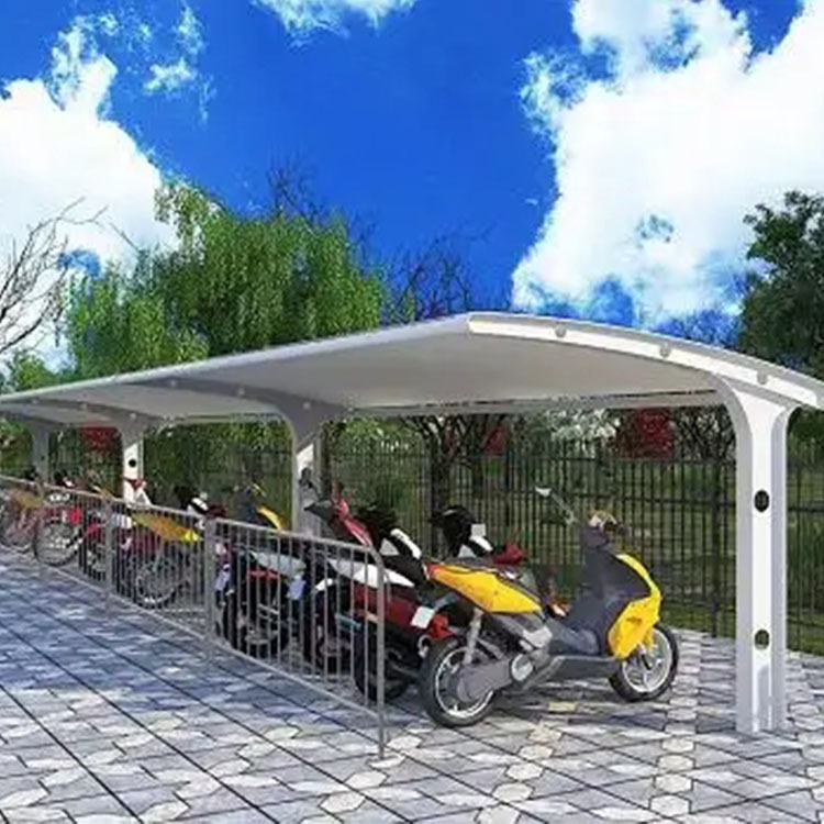 陆川县膜结构电动车棚