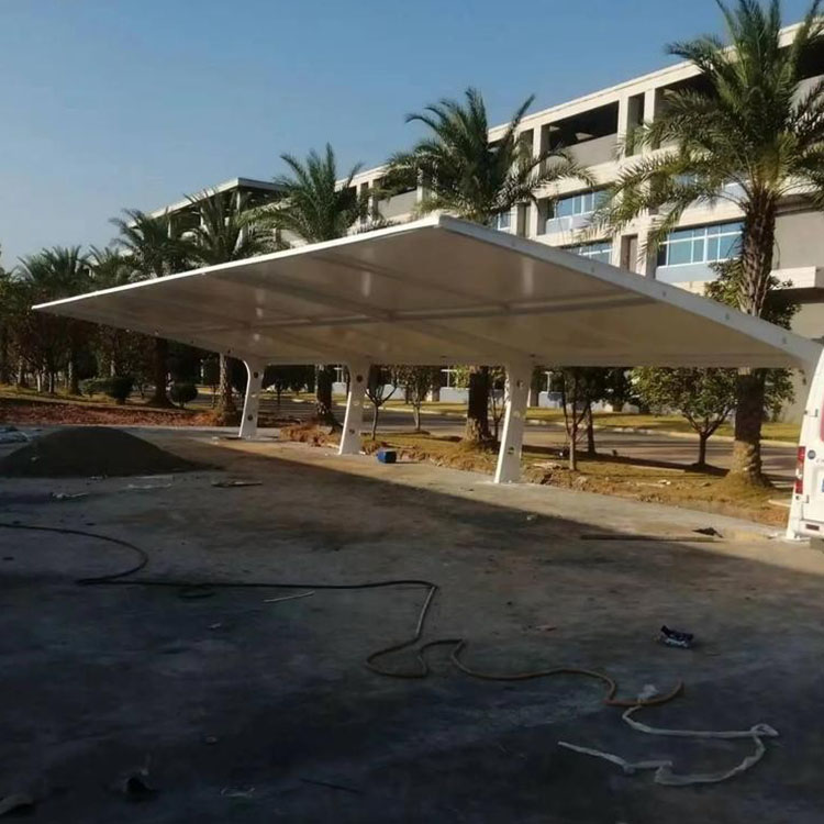 陆川县膜结构汽车棚