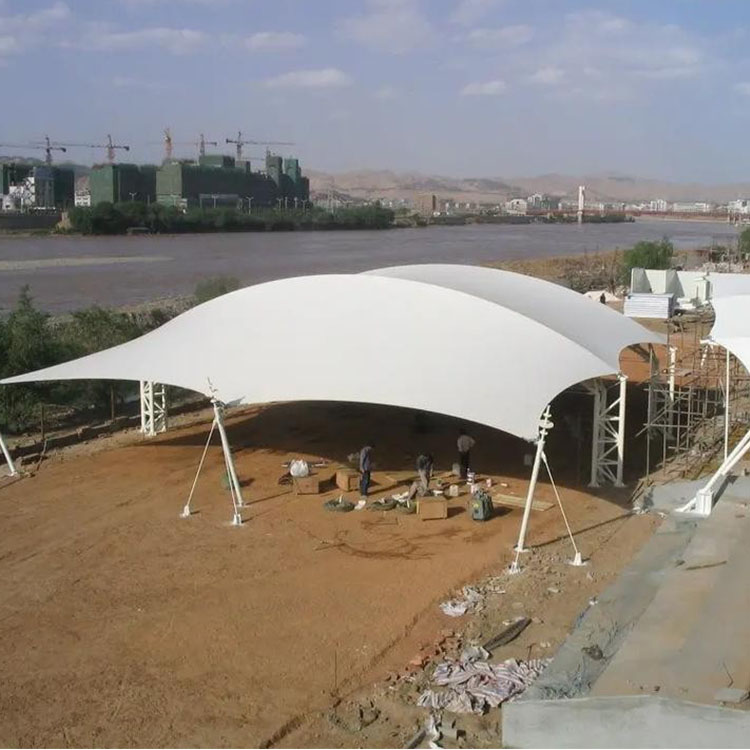 陆川县膜结构汽车棚